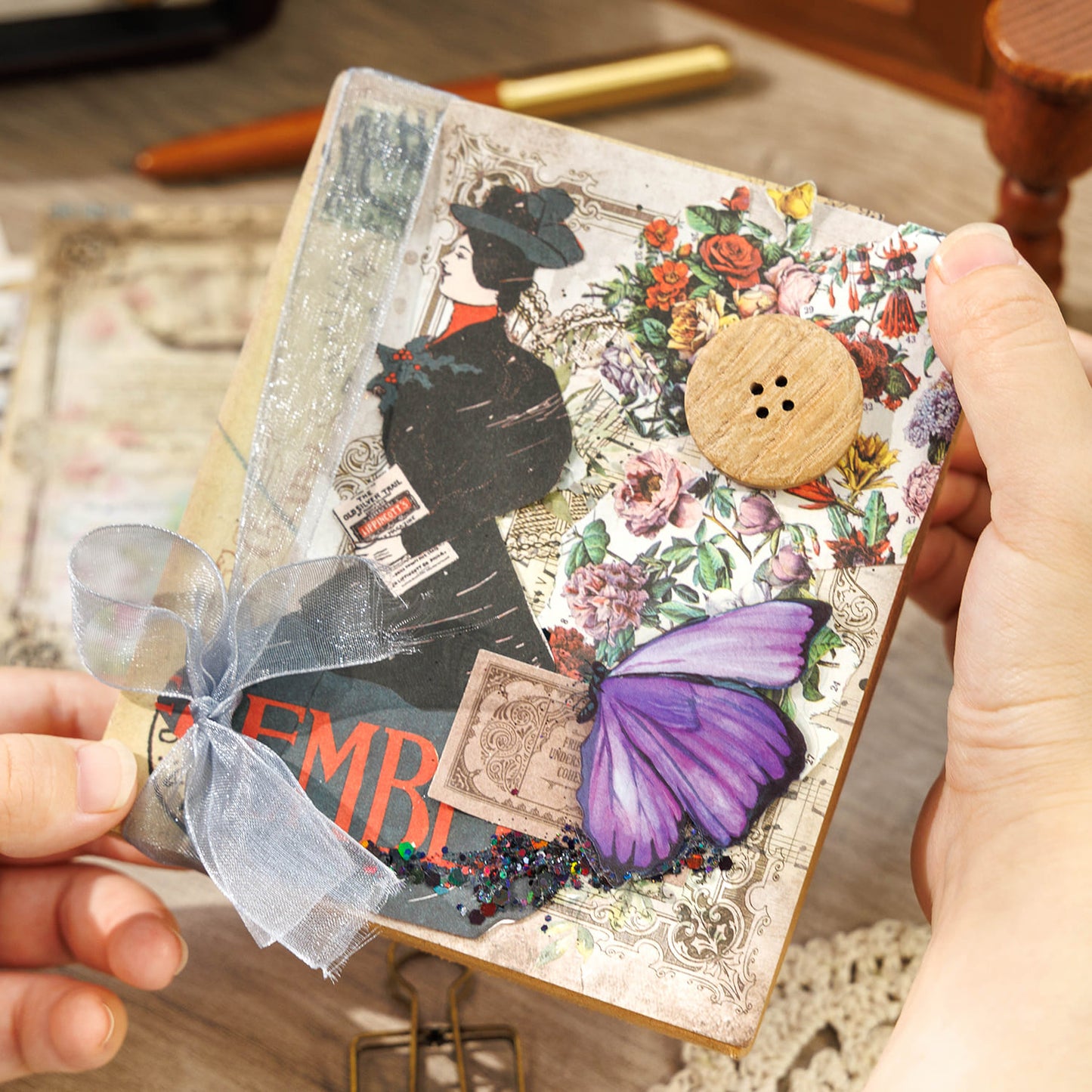 Vintage Inspiration Scrapbook Paper