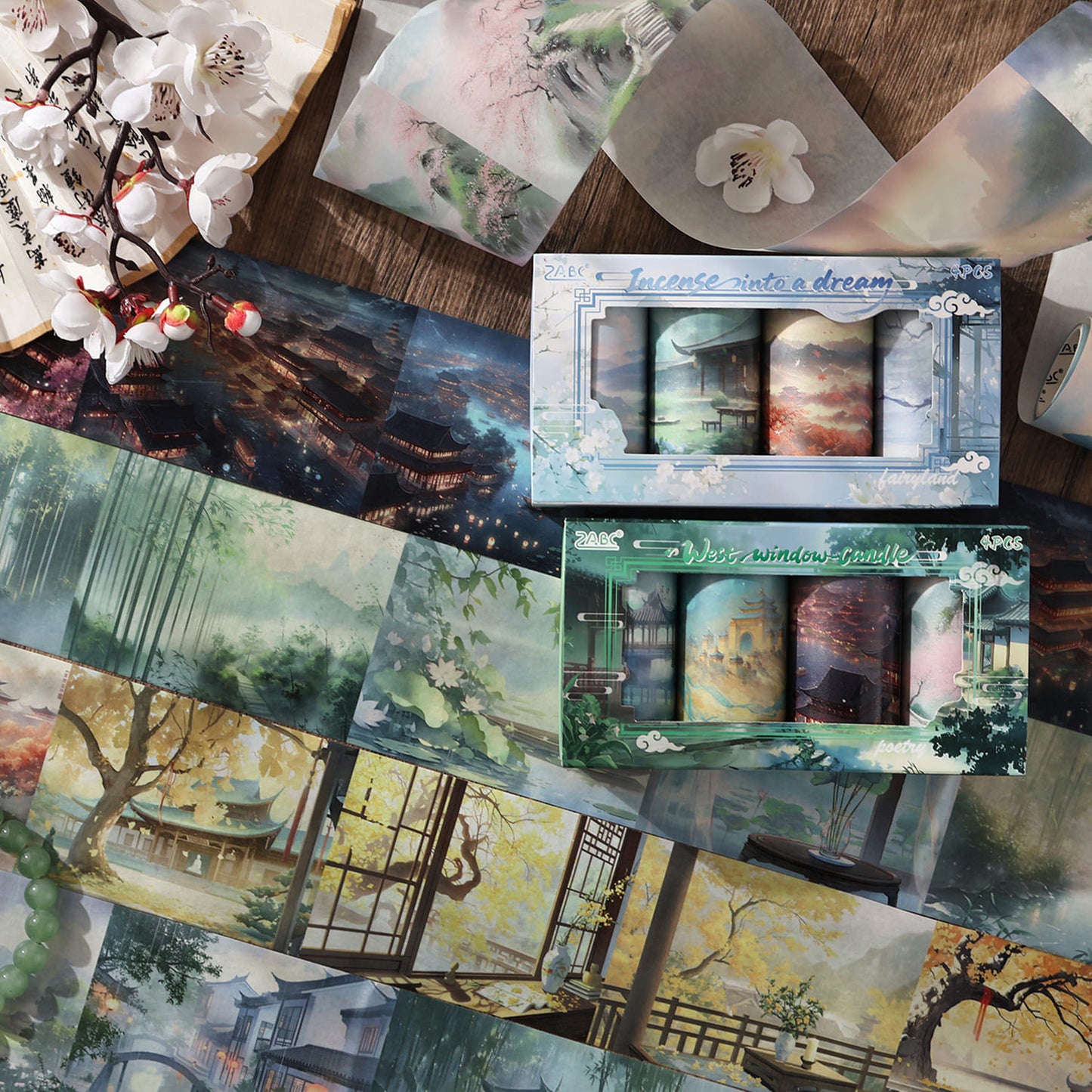 Scenic Landscape Washi Tape Set