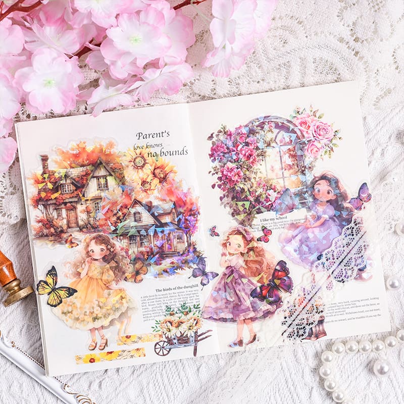 Butterfly Maiden Stickers