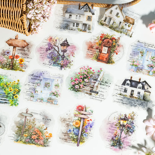 Watercolor Bleeding Stickers