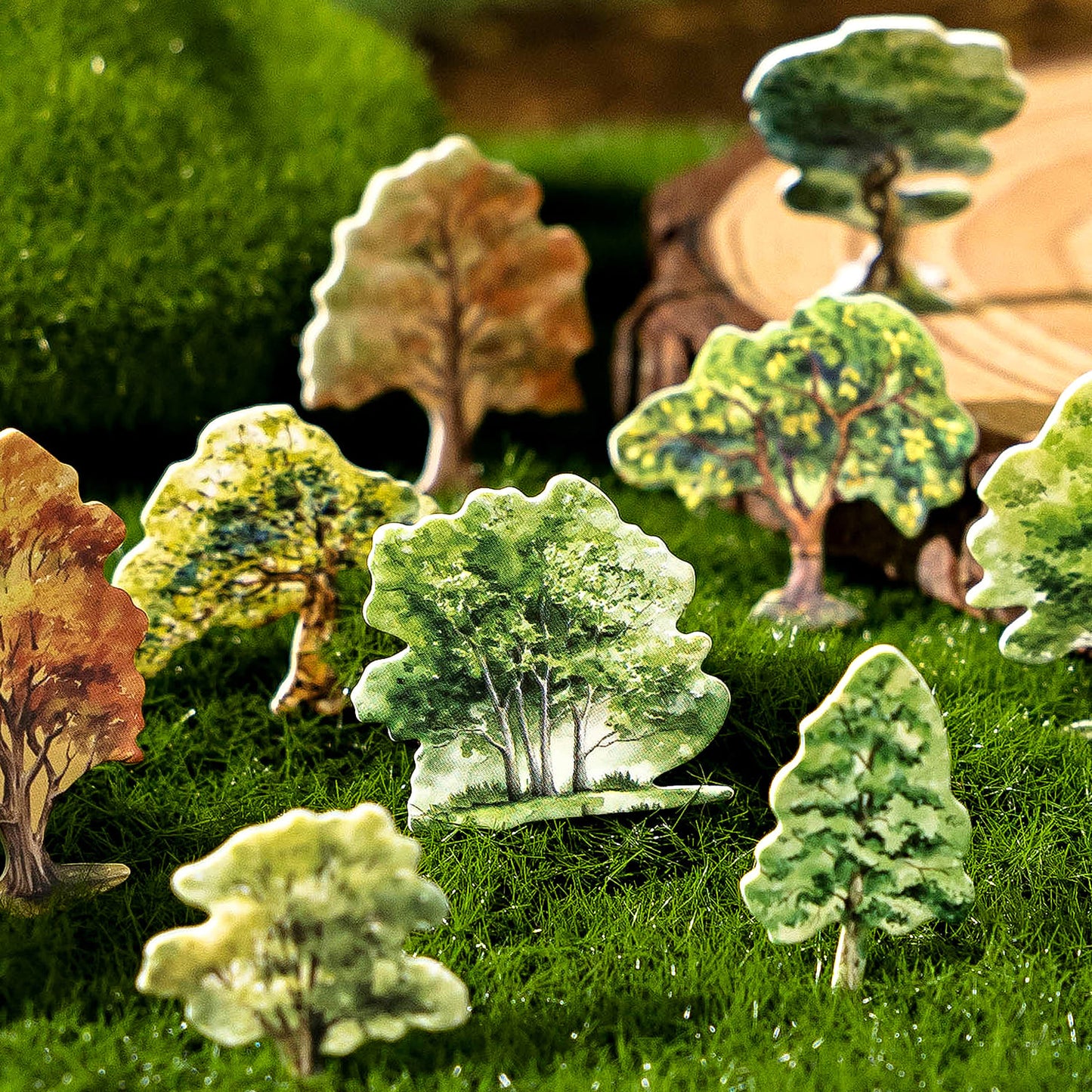 Nature Theme Stickers