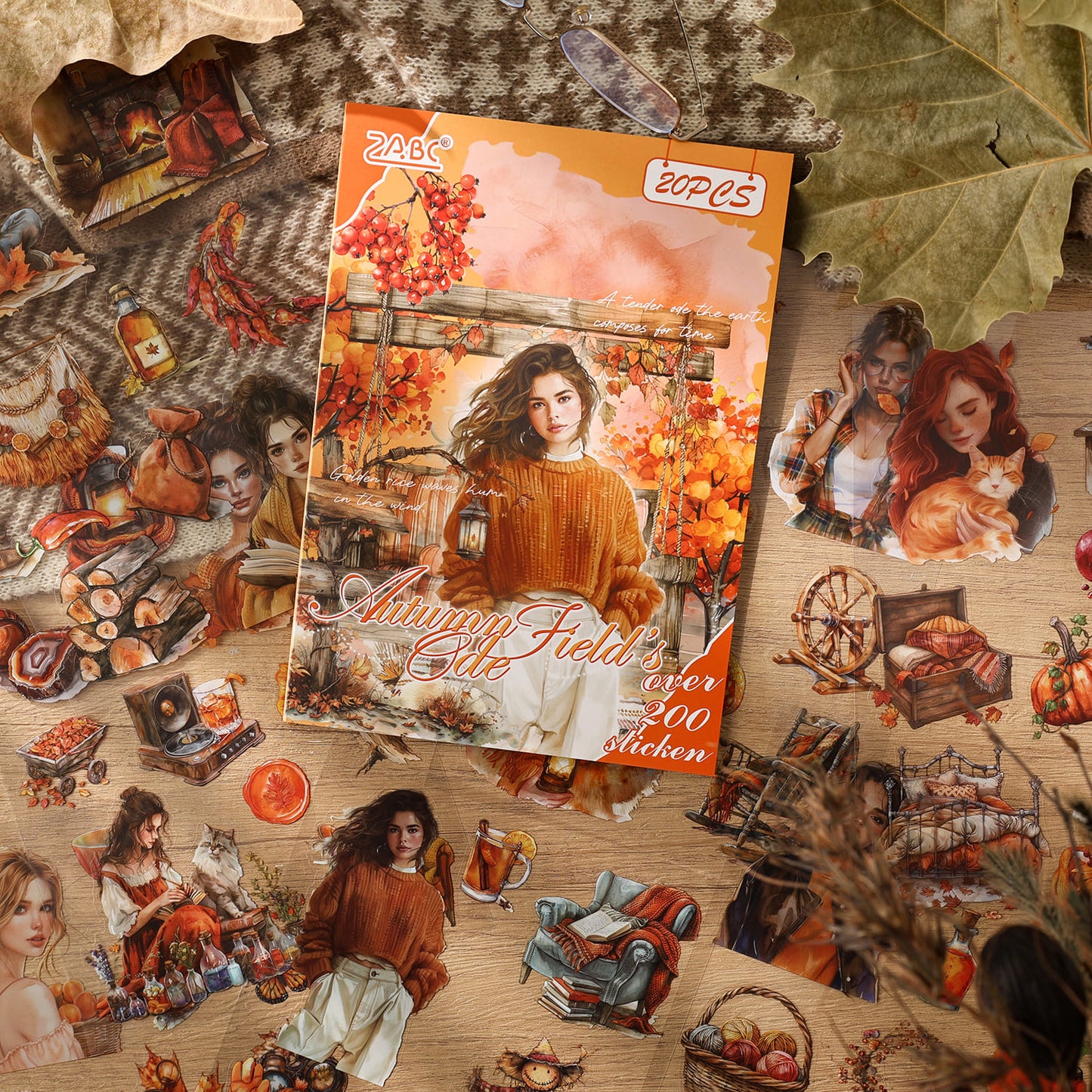 Four Seasons Character Sticker Book