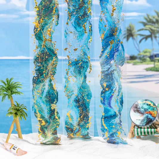 Ombre Color & Foil PET Tape