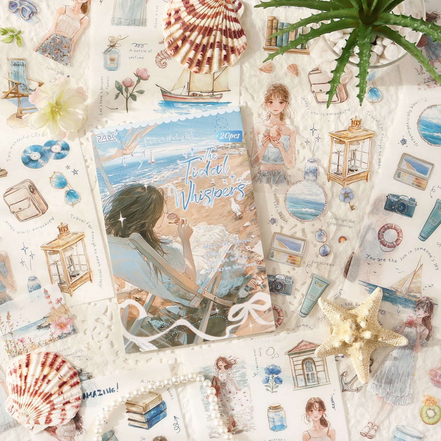 Everyday Life Character Sticker Book