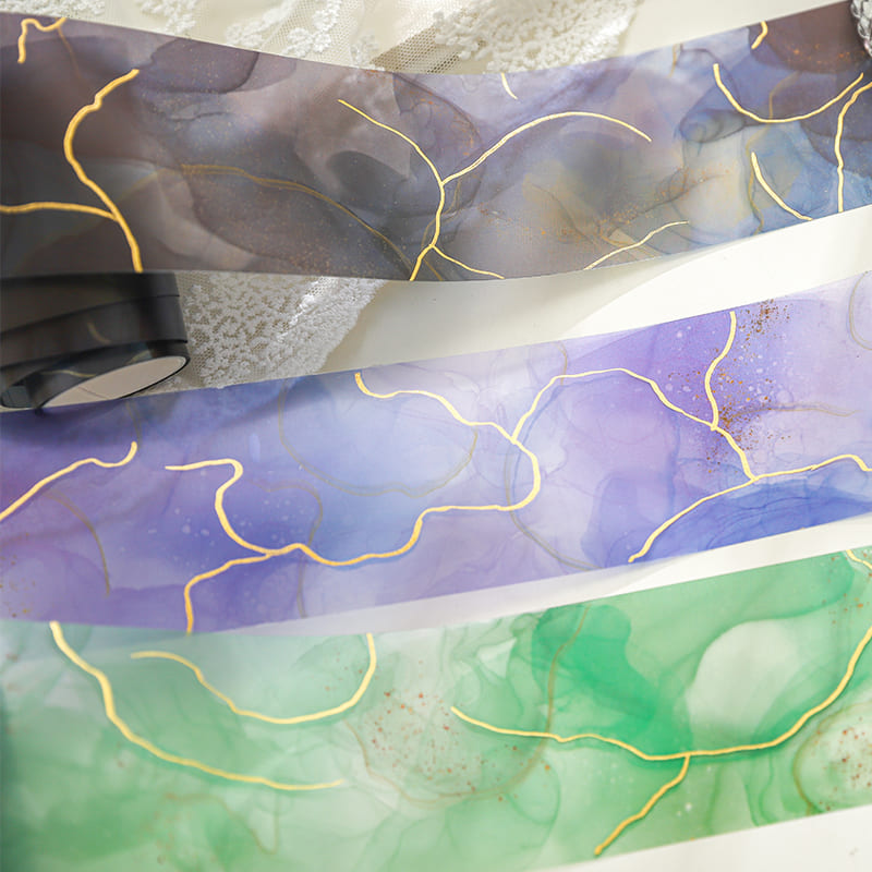 Watercolor Wash PET Tape Collection