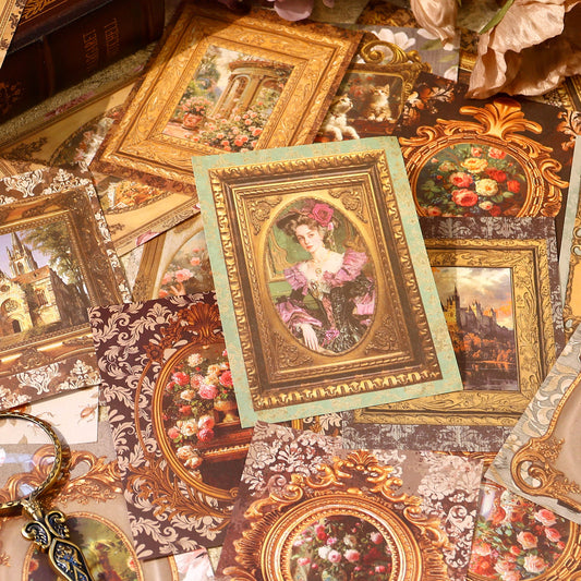 Vintage Frame Scrapbook Paper Pack