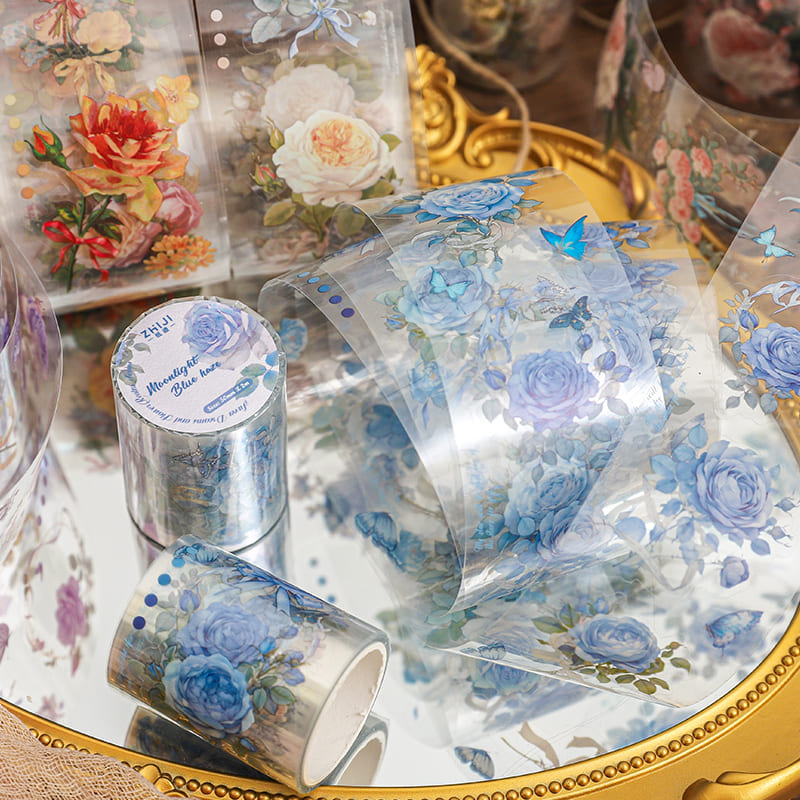 Flower Series Die-Cut PET Tape