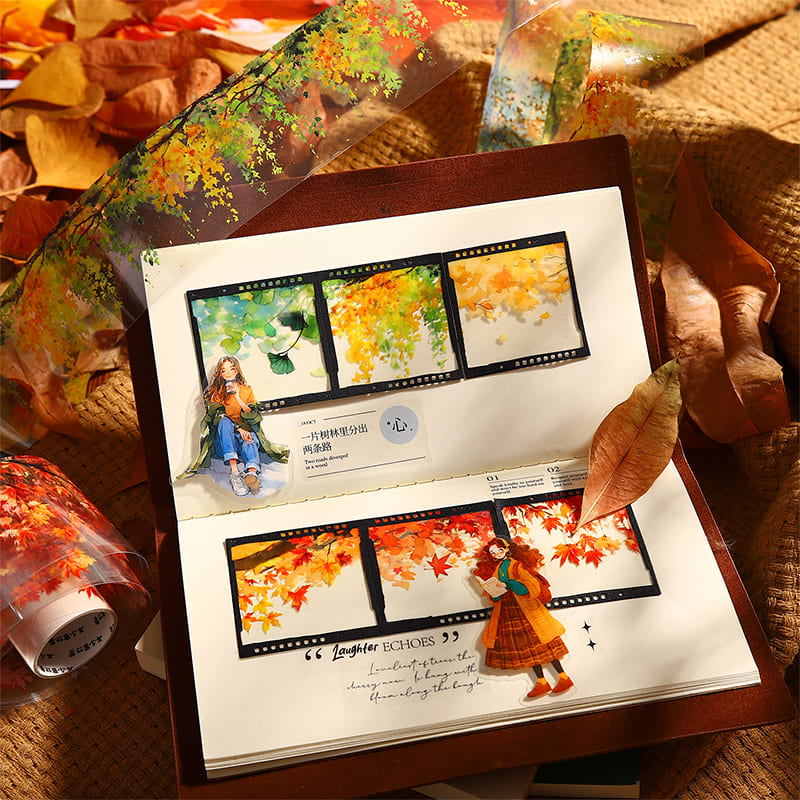 Maple Leaf Theme PET Tape