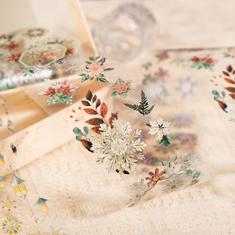 Snowflake Theme PET Tape