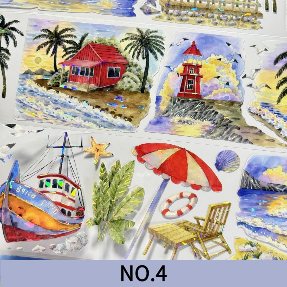 Seaside Collection PET Tape(One Cycle)