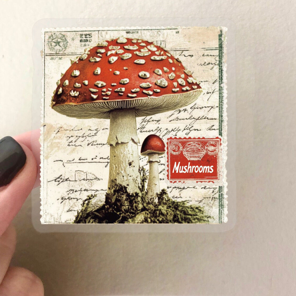 50PCS Mushroom Sticker Pack