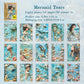 Mermaid Theme  Scrapbook Paper