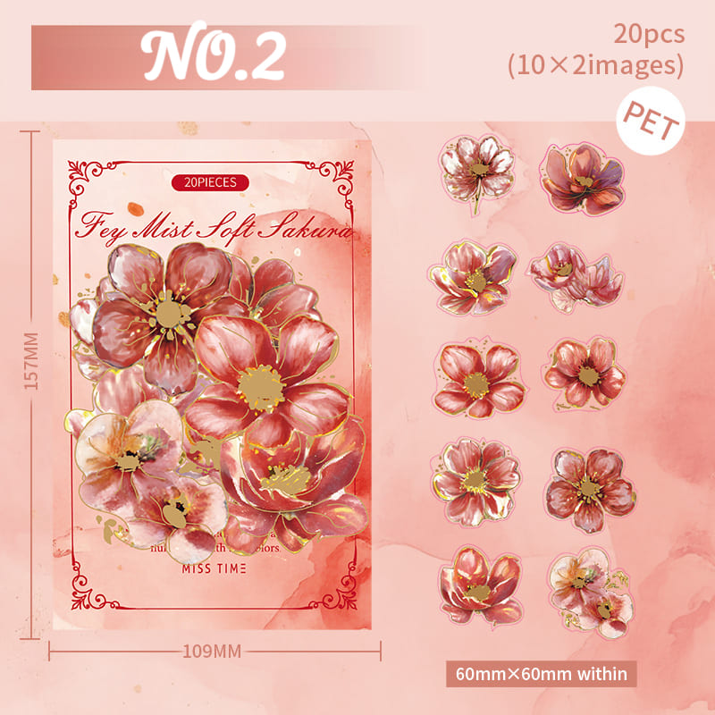Botanical Blossoms Sticker Pack