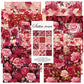 48PCS Rose  Scrapbook Paper