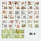 54PCS Stickers Book