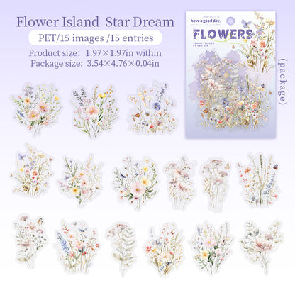 Flower Series Stickers