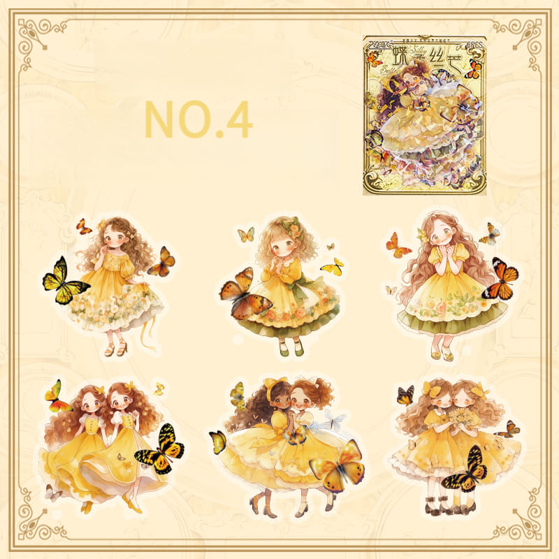 Butterfly Maiden Stickers