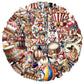 50PCS Circus Sticker Pack