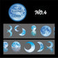 Moon Theme Die-Cut PET Tape