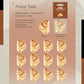 Coffee & Bakery Themed Memo Pad