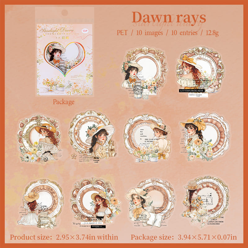 Girl Character Sticker Pack