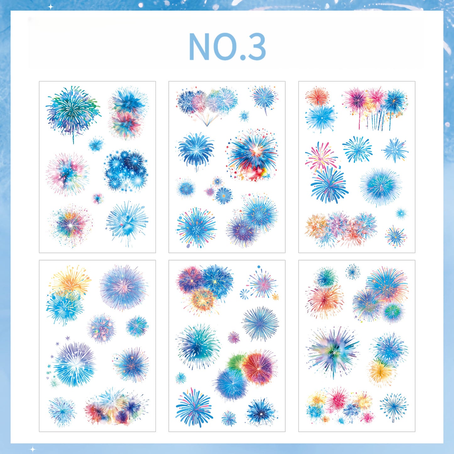 Fireworks Stickers Pack