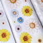Summer Garden Flowers Die-Cut PET Tape