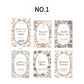 Border Collage Sticky Note Cards