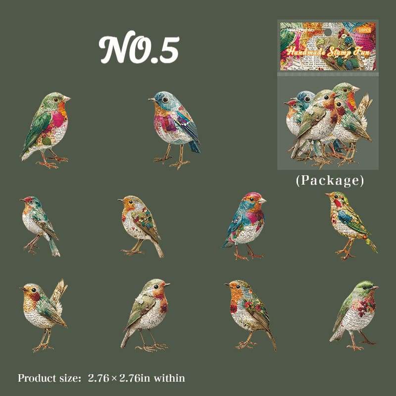 Nature Hard Card Sticker Pack