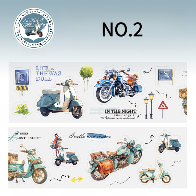 Vehicles Collection PET Tape