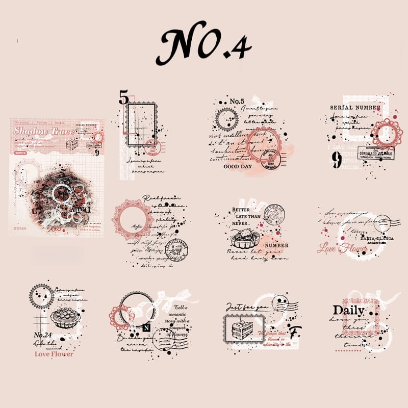 Vintage Marks Sticker Pack