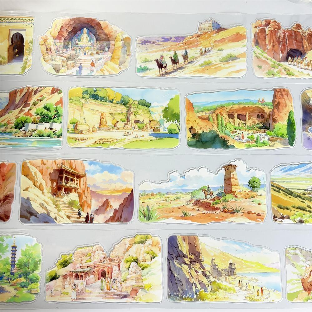 Die-Cut One Loop Scenic Series PET Tape