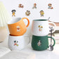 50PCS Vintage Dog PET Stickers
