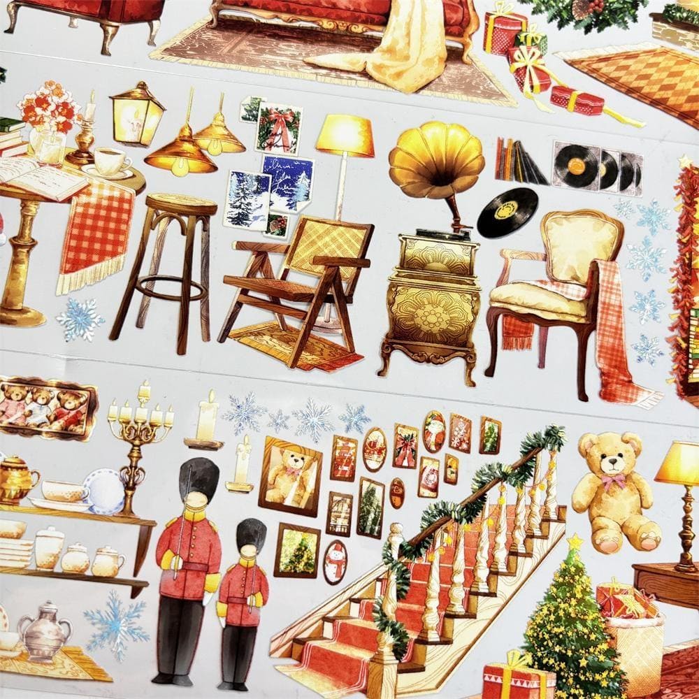 One Loop Christmas Cottage PET Tape