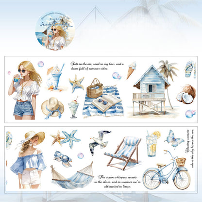 Beachside Theme PET Tape