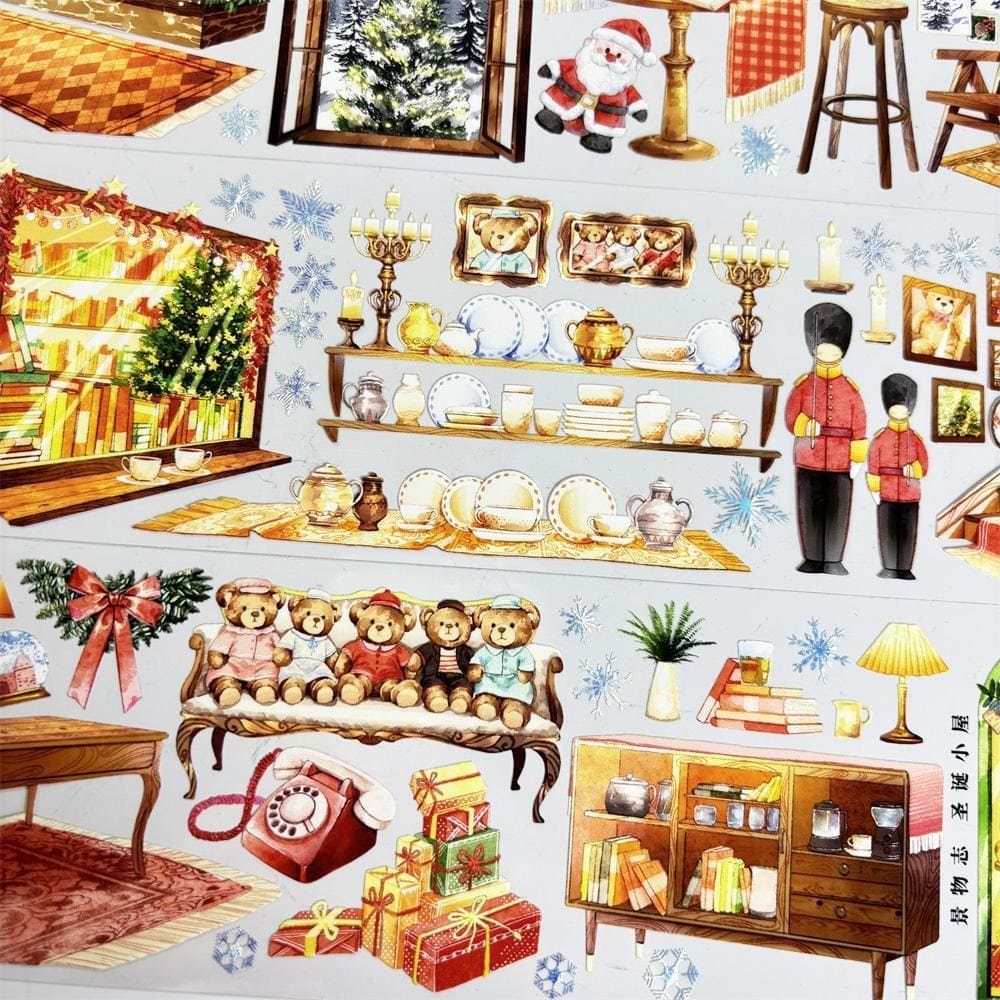 One Loop Christmas Cottage PET Tape