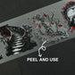 4PCS Halloween Series PET Tape