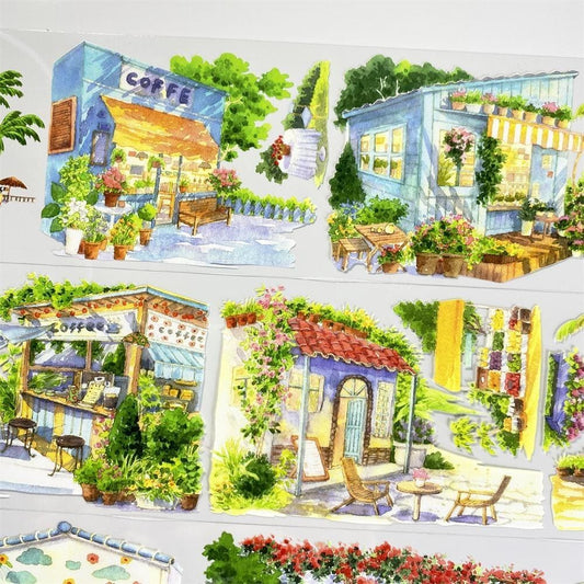 One Cycle Sunlit Corner PET Tape