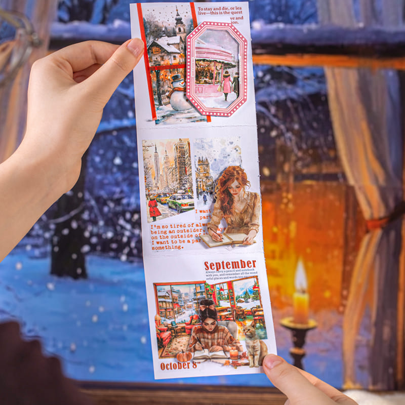 Winter Scenery Sticker