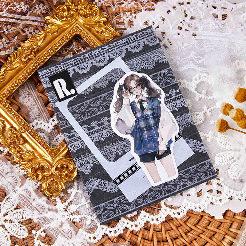 Lace Border Sticker Pack