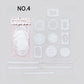 Lace Series PET Sticker Pack
