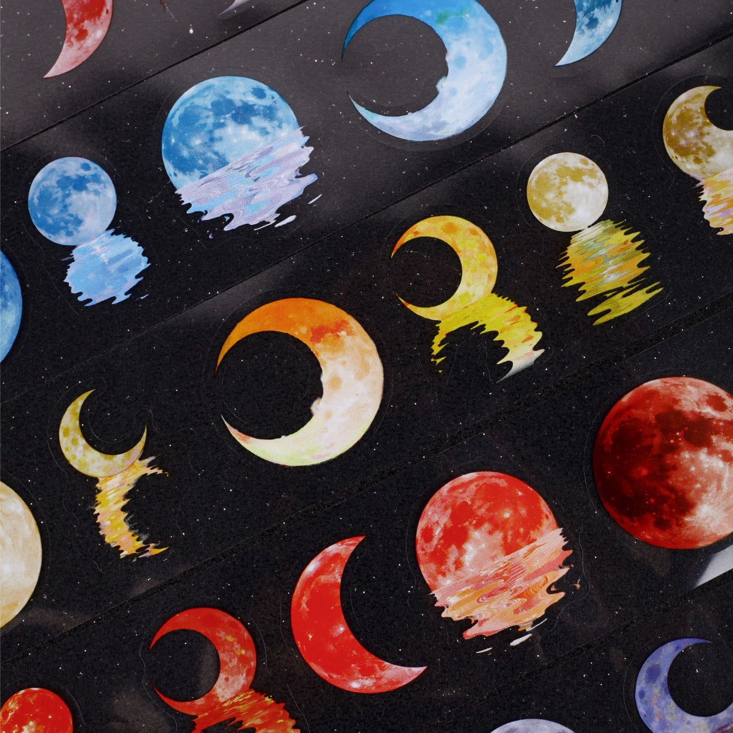 Moon Theme Die-Cut PET Tape