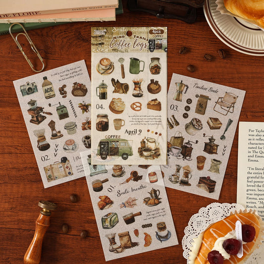 Camping Food Sticker Pack