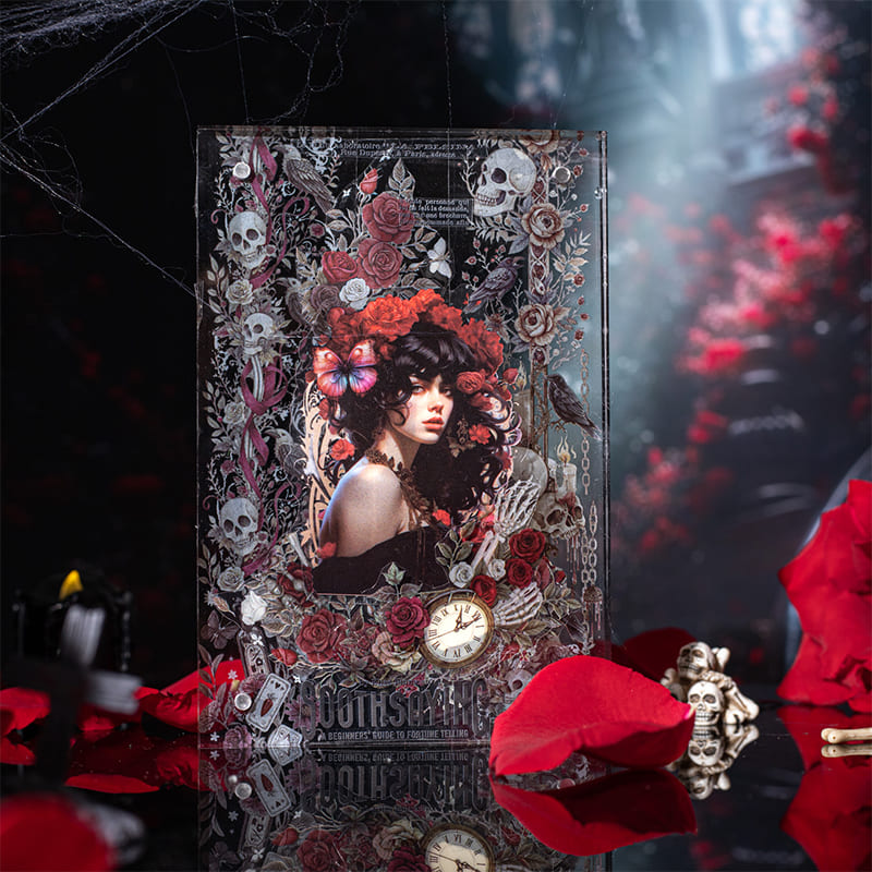 Gothic Theme PET Die-Cut Tape