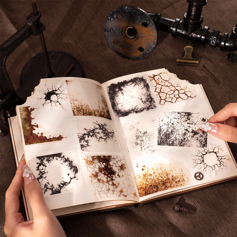 Cracked & Distressed Stickers Pack