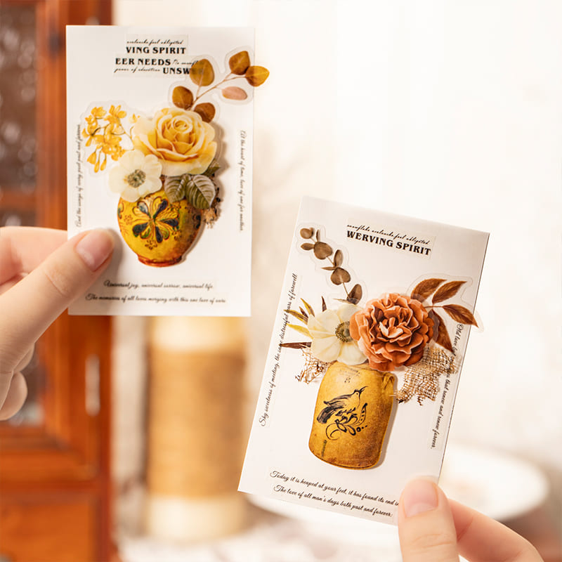 Floral Arrangement Sticker Pack