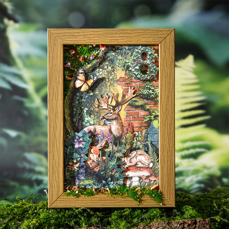 Planner decorated with jungle adventure stickers