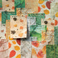 Leaf Theme Scrapbook Paper