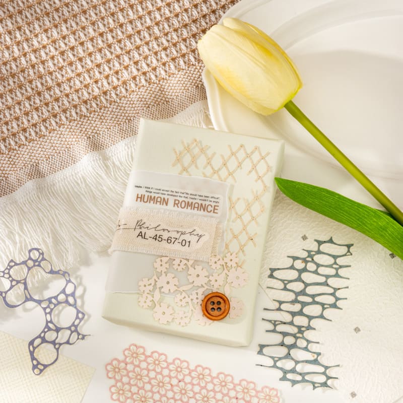 Laser-Cut Delicate Doily Foundation Paper