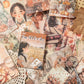 Vintage Character Scrapbook Paper